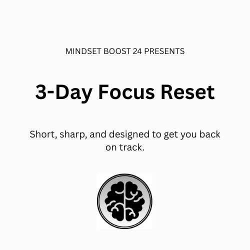3-Day Focus Reset